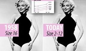 Marilyn Monroe Would Be Anything Between A Size 2 And 12