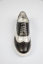 Derbies plateforme derbies compensées chaussures bateau femme derbies femme vernis dr mocassins chics ou chaussures derby pour femme. Derbies Femme Bicolore Noir Argent