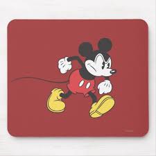 Classic Mickey Angry Mouse Pad Zazzle Com Classic Mickey Mouse Mickey Fun Mouse Pad
