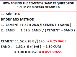 Packaged in 80 and 3,000 ib bags, avm is available in spec mix standard colors and custom colors for joint grouting the masonry veneer system. How To Calculate Stone In 1 Cubic Metre With 1 6 Cement Mortar Quora