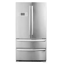 מקרר מקפיא תחתון 4 דלתות Amcor Hc702we נירוסטה בלאסטפרייס אישית Kitchen Kitchen Appliances French Door Refrigerator