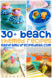 Coconut water with decorative umbrella (via pinterest) 2. 30 Beach Themed Recipes For Summer Easy Family Recipe Ideas