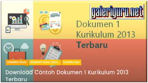 Seperti biasa saya membagikan file contoh format dokumen kurikulum 2013 (dokumen 1), saya bagikan kepada anda yang filenya bisa anda download pada link yang tersedia dibawah artikel ini. Contoh Dokumen 1 Kurikulum 2013 Perangkat Administrasi Guru