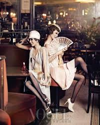 Good Time Girls Flappers By Hong Jang Hyun For Vogue Korea Vogue Coree Costume Annees 20 Idees De Mode