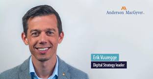 Anderson MacGyver appoints Erik Vuuregge as Digital Strategy leader