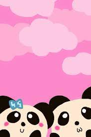 Pin By Tiffani Kline On I Pandas Cute Panda Wallpaper Cute Wallpapers Pink Wallpaper Iphone