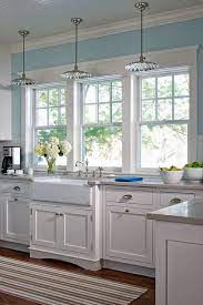 Large Kitchen Window Over Sink Google Search White Kitchen Decor White Kitchen Interior White Kitchen Design