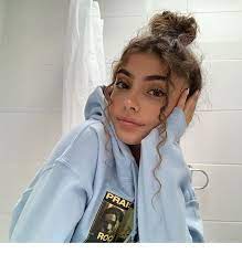Updo Light Blue Hoodie Hair Styles Aesthetic Hair Curly Hair Styles
