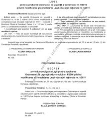 Iohannis A Semnat Decretul Pentru Aprobarea Oug Care StabileÈ™te CÄƒ O DiplomÄƒ De Doctor Este AnulatÄƒ Numai De InstanÈ›Äƒ Edupedu Ro