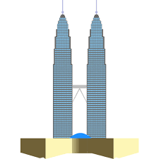 From wikimedia commons, the free media repository. Petronas Twin Towers In Kuala Lumpur Vector Clip Art Free Svg