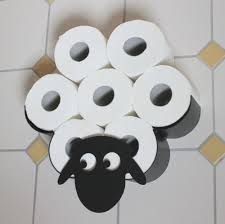 Dandibo Toilettenpapierhalter Wandmontage Schwarz Metall Schaf Wc Ersatzrollenhalter Papierhalter Rollenhalter In 2020 Toilettenpapierhalter Papierhalter Rollenhalter