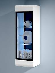 Stylish and beautiful curio cabinets and vitrines for any kind of interior. Display Cabinet Wall Mounted Glass Door Collectable Models Toy Shelf Collections 66 69 Picclick Uk