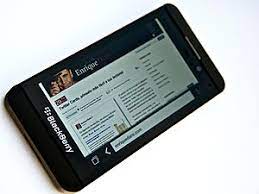 Blackberry 10 is a fresh operating system and pretty radical for blackberry. Blackberry Z10 Wikipedia