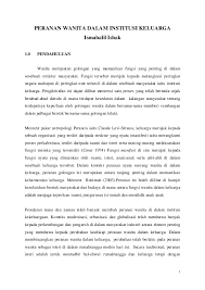 Mari kita simak tulisan berikut, bagaimana seharusnya wanita membangun sebuah keluarga bahkan negara? Pdf Peranan Wanita Dalam Institusi Keluarga Ismahalil Ishak Academia Edu