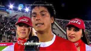 Cáceres, el héroe de Independiente: "Soñé que iba a hacer un gol"