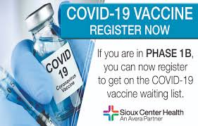 Covishield, covaxin being administered, sputnik v could be used soon Sioux Center Health Starts Vaccine Registration Sioux Center Health