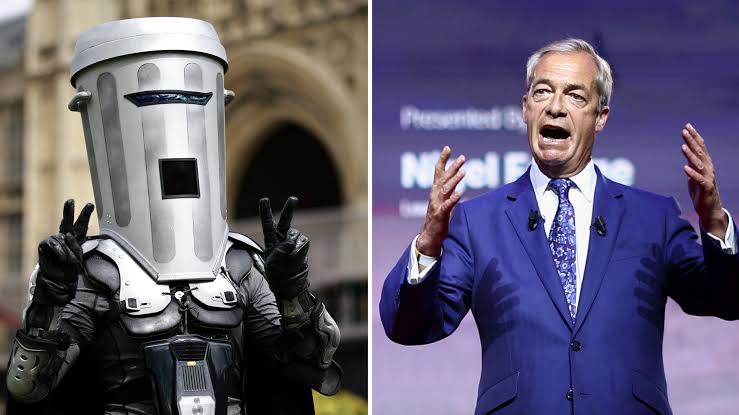 Count Binface runs against Nigel Farage in UK election : State of the World  from NPR : NPR