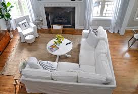 We use distilled water to get rid of water spots and keep feathering it outward also, rinsing out the fabric again made the white spots from the toothpaste go away. Ikea Ektorp Sectional 1 Year Review Cleaning Tips The Home I Create