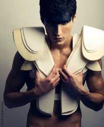 Football Shoulder Pads Fussball Kostum Karneval Fasnet Kostume