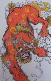 Japanese Foo Dog By Tydistus On Deviantart Japanese Foo Dog Foo Dog Tattoo Design Foo Dog Tattoo