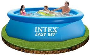 Intex 10 X 30 Easy Set Above Ground Swimming Pool Walmart Com Swimming Pools Easy Set Pools Pool