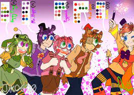 Mediocre Melodies Team Ffps Custom Night By Jiko670 Fnaf Anime Fnaf Fnaf Funny