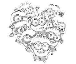 Coloriage Minion Coloriages Minions Coloriage
