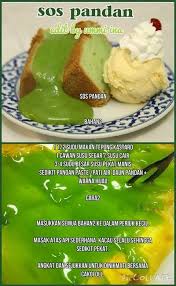 Sos Pandan Homemade Recipes Snacks Dishes Sweet Sauce