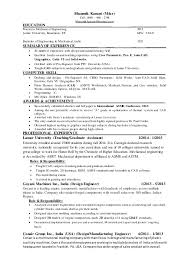 As with a resume, be sure to include your full contact information, and edit the document thoroughly to weed. Resume Of Mechanical Engineer