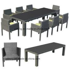 With colors and sizes that blend seamlessly with other home decors and furniture. China Hotel Furniture Outdoor Rattan Dining Furniture Set With Rattan Chair Knockdown Rattan Table Furniture Yt111 By 10 12person China Patio Furniture Stackable Chair