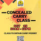 The Garage Brewery Concealed Carry Class event image