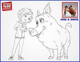 If you enjoy fun coloring pages like these ones, make. Wonder Park Colouring Pages And Activities Mom Vs The Boys