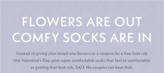 To receive a discount, you must use the coupon before the purchase: Bombas Forget Flowers Give Socks Milled