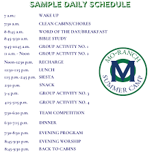 Come spend a weekend with your group at camp istrouma and enjoy tour beautiful. Summer Camp Schedule And Activities Presbyterian Mo Ranch Assembly