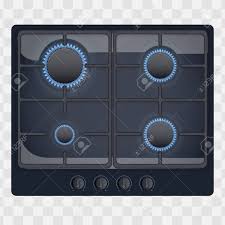 Established in the year 2012, a.v. Surface Of Gas Hob Switch On Domestic Kitchen Equipment Black Color Above View Of Stove Editable Vector Illustration Isolated On Transparent Background Royalty Free Cliparts Vectors And Stock Illustration Image 141644666