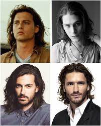 The brown locks are kept at a length just sitting on his shoulders with a center parting. How To Rock Johnny Depp S Most Iconic Hairstyles The Trend Spotter