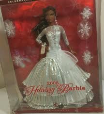 2008 Holiday Barbie Doll African American A Christmas Carol L9644 Nrfb Holiday Barbie Dolls Holiday Barbie Happy Holidays Barbie