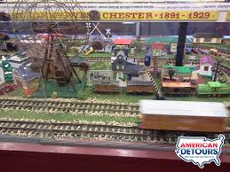 Here S The Famous Electric Train Display Inside Jimmy John S Of West Chester Pa Brandywine Valley Trip Revolutionary War Battles