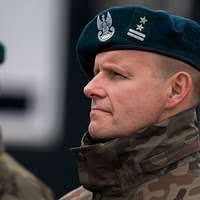 The retiring officer, U.S. Marine Brig. Gen. Stephen