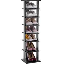 Shoe rack storage organizer tower shelf stand shelves sneake rack 3 tiers layers. Buy Youdenova 7 Tier Shoe Racks Wooden Shoe Storage Stand Space Saving Vertical Shoe Organizer Entryway Shoes Tower Modern Shoe Rack Organizer Online In Indonesia B08rylhwv1