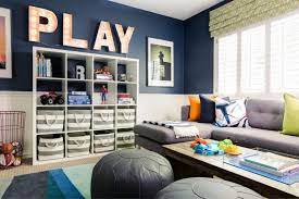 Fun Game Room Design Family Room Design Colorful Playroom Playroom Design