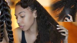If you find yourself without traditional hair moisturizers, you may be able to use a small amount of skin moisturizer on your ends until you can obtain the right products for your hair. How To Keep Natural Hair Moisturized At All Times Retain Length Youtube