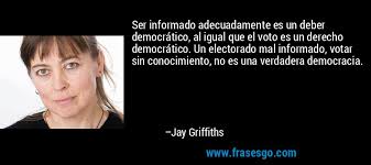 En este tema les voy a poner el link para que puedan investigar a sus candidatos a las alcaldías y sepan por quién estén votando. Ser Informado Adecuadamente Es Un Deber Democratico Al Igua Jay Griffiths