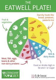 Eatwell Eat Well Plate Poster Healthy Eating Chart For Kids