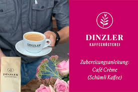 Cafe Creme Schumli Kaffee Aus Dem Siebtrager Dinzler Kaffeerosterei