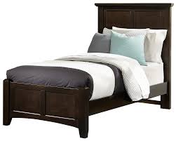 Vaughan bassett bonanza queen bedroom group | johnny. Vaughan Bassett Bonanza Bb27 338 833 900 Twin Mansion Bed With Low Profile Footboard Dunk Bright Furniture Panel Beds