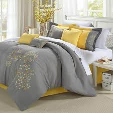 Sunny or moody mustard yellow perfectly completes moody graphite grey or light dove grey looks, these are great complementing colors. 35 Stunning Grey Bedroom Ideas Designs Neutral Interiror Decors