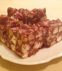 Easy No Bake Nut Goodie Bars Recipe