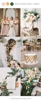Rustic Peach Gold And Green Wedding Inspiration See More Http Theweddingplaybook Com Rustic Peach Gold Gr Gold Wedding Colors Wedding Colors Wedding Mood