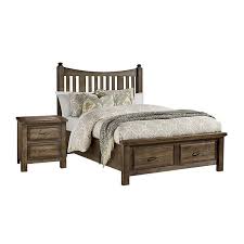 Buy products such as 3 piece bedroom sets queen size metal bed frame and 2 black nightstands at walmart and save. Maple Road Slat Poster Storage Bedroom Set Maple Syrup By Vaughan Bassett Furniturepick